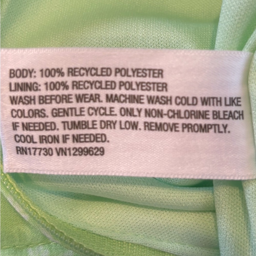 Art Class girls gorgeous green dress with white flowers size M (8) - Picture 10 of 10